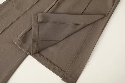 ARIANE | Pantalon Évasé Fendu