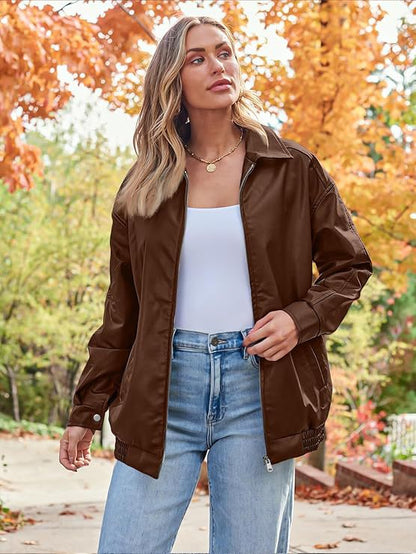 COLETTE | Veste Oversize Effet Cuir