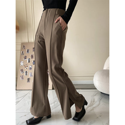 ARIANE | Pantalon Évasé Fendu