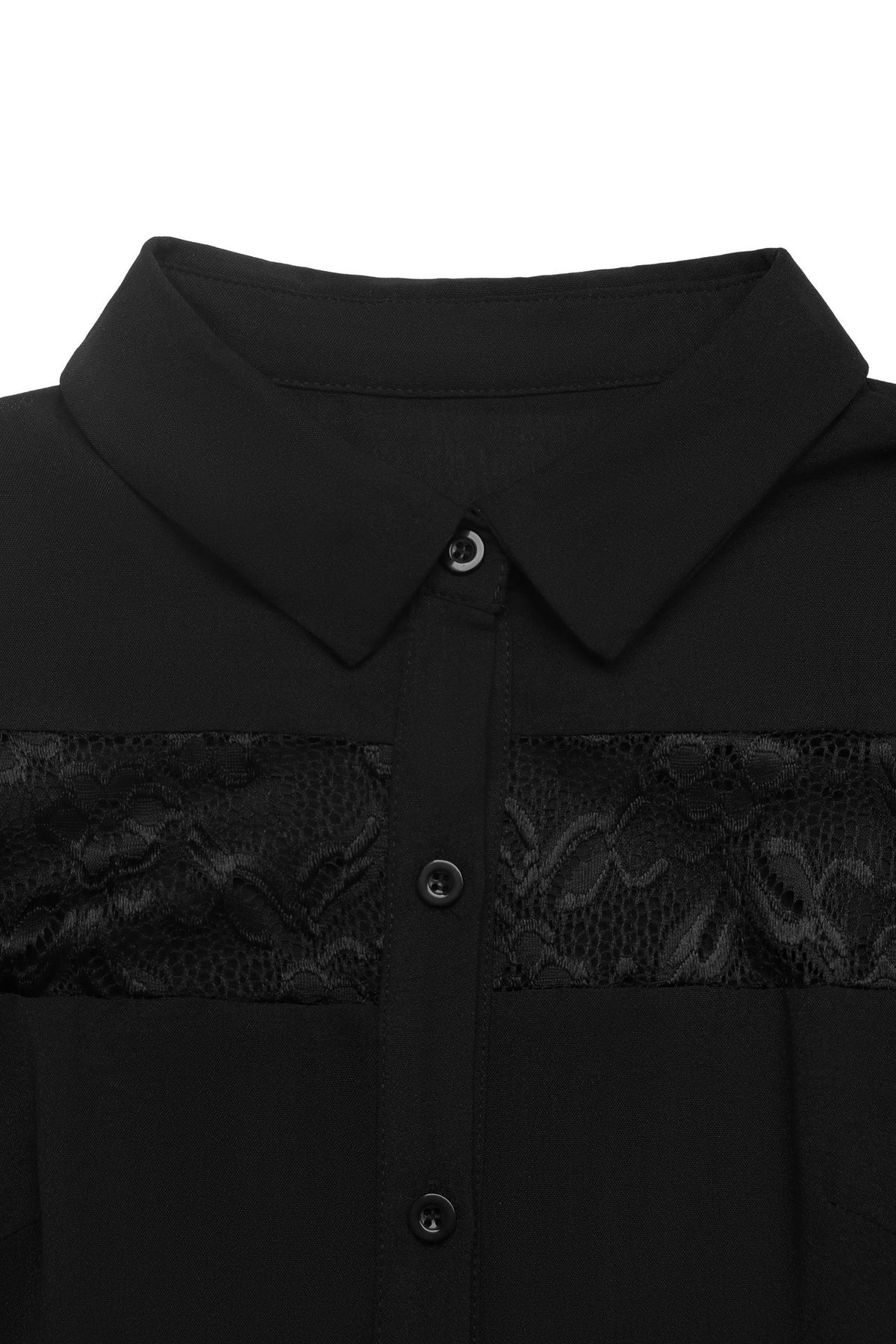MATHILDE | Robe Chemise à Dentelle