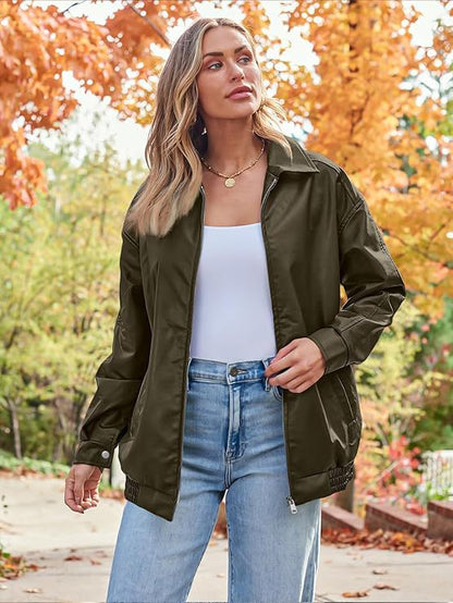COLETTE | Veste Oversize Effet Cuir
