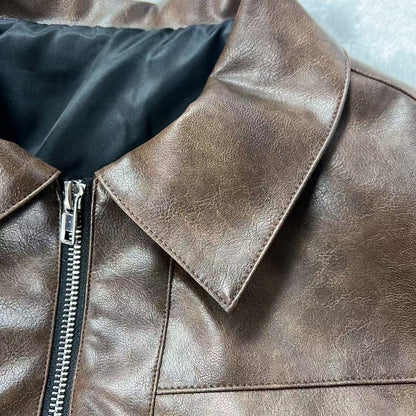 SIMONE | Blouson Bomber Effet Cuir