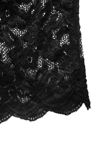 MATHILDE | Robe Chemise à Dentelle